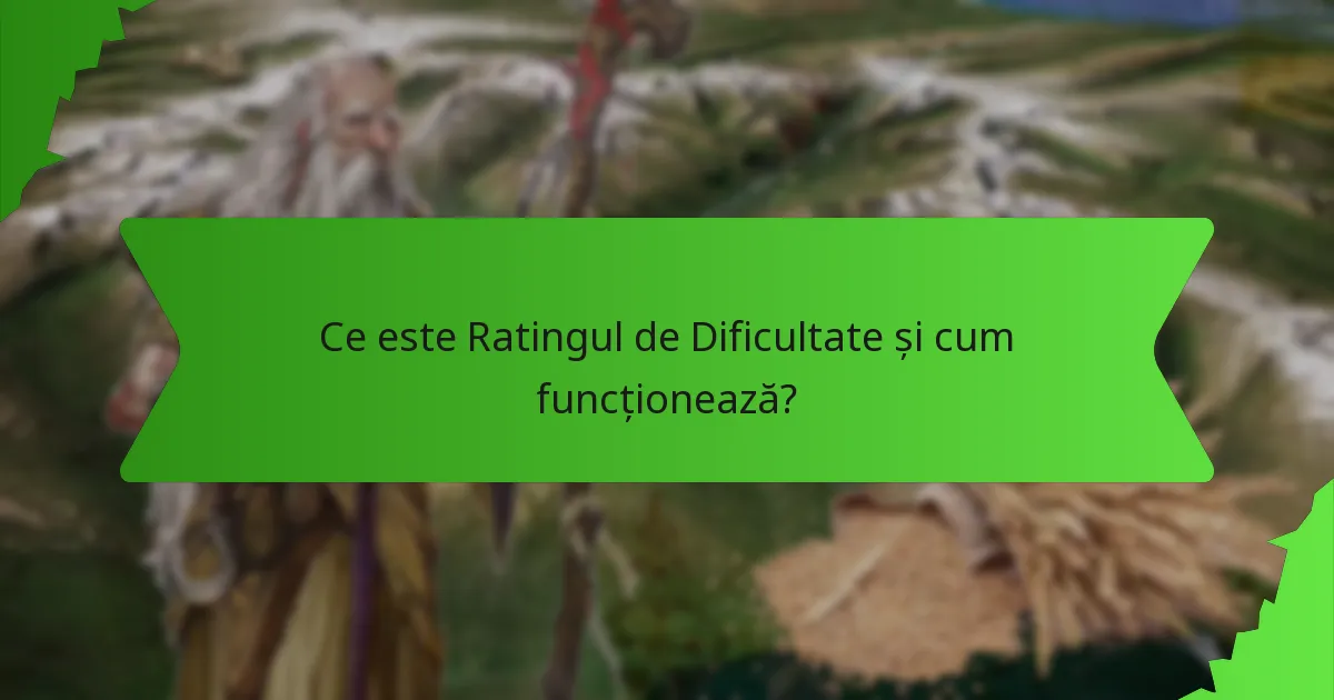 Ce este Ratingul de Dificultate și cum funcționează?